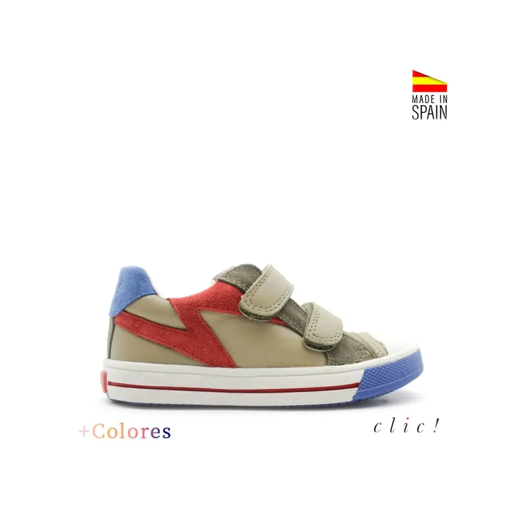 Zapatillas Z con velcros de Clic!