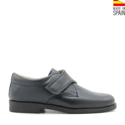 Zapato 1015 velcro azul marino