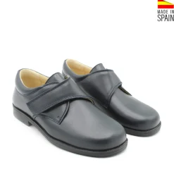 Zapato 1015 velcro azul marino