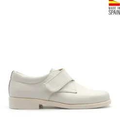 Zapato 1015 velcro beige claro