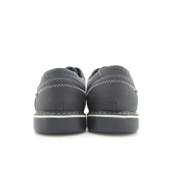 Zapato azul vaquero con cordón