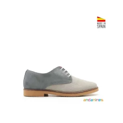 Zapato blucher lino serraje