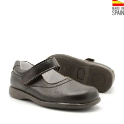 Zapato colegial 8029 marrón