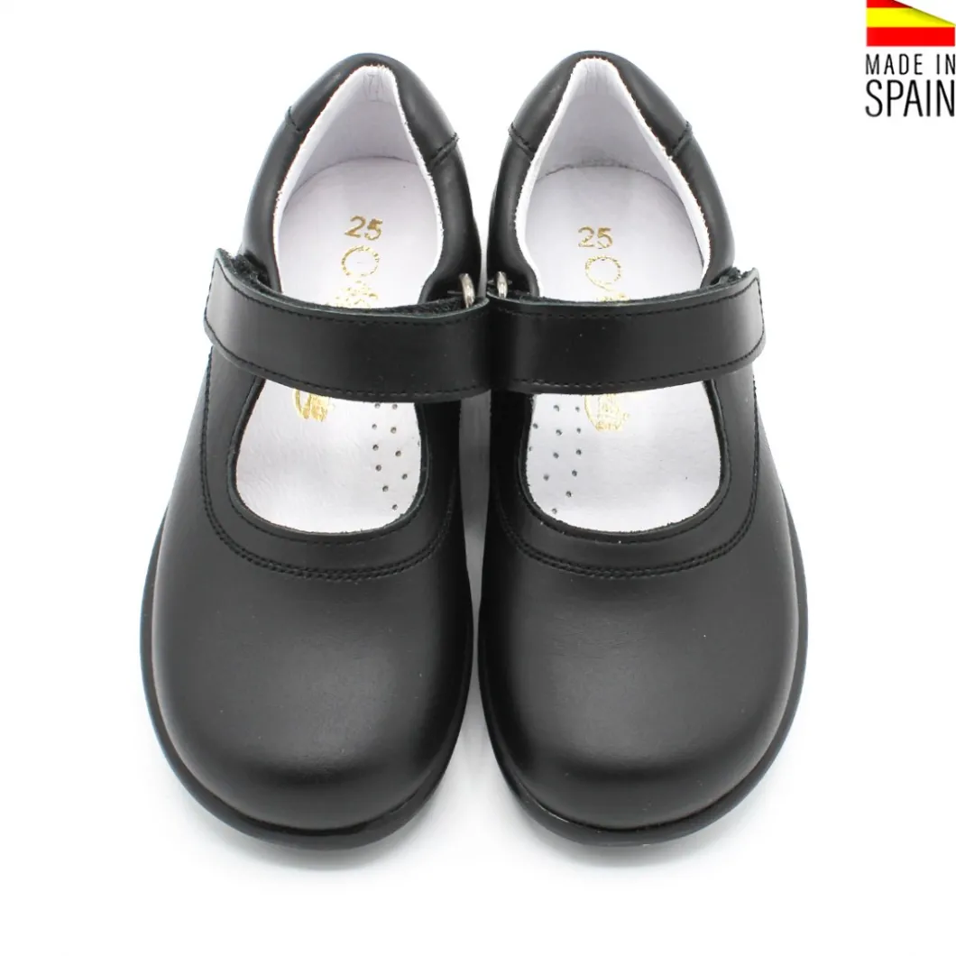 Zapato colegial 8029 negro