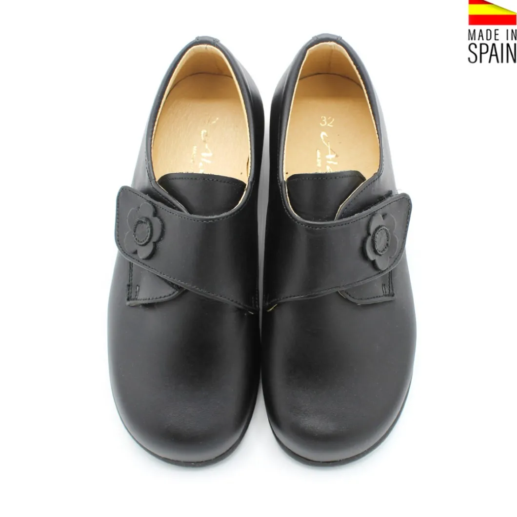 Zapato colegial 408 negro