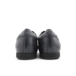Zapato deportivo piel azul marino