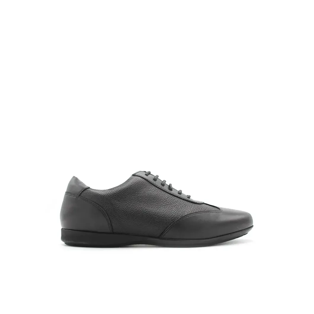 Zapato deportivo piel negro