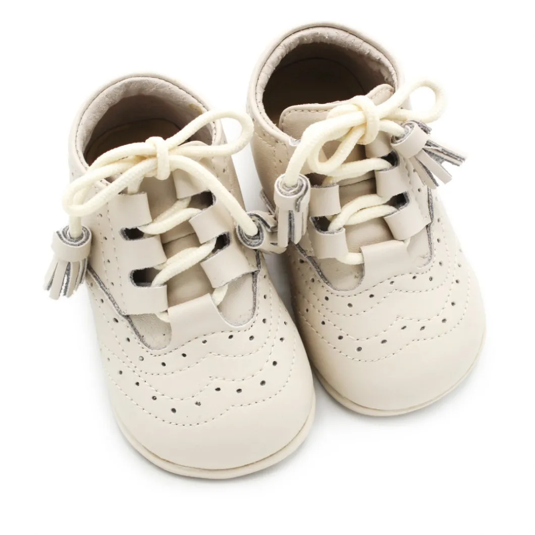 Zapato inglesito beige