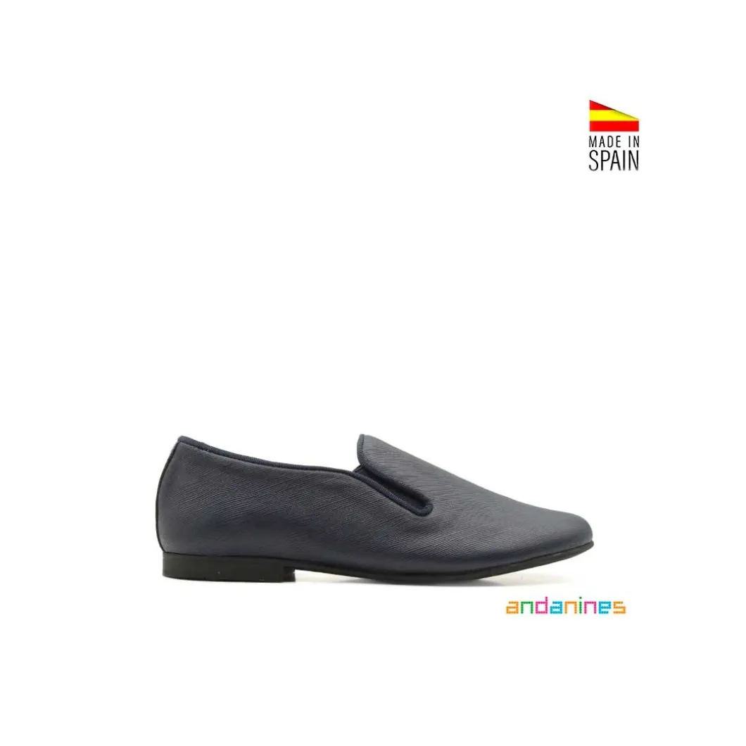 Zapato marino piel con elasticos
