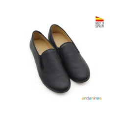 Zapato marino piel con elasticos