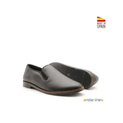 Zapato mocasín elasticos negro