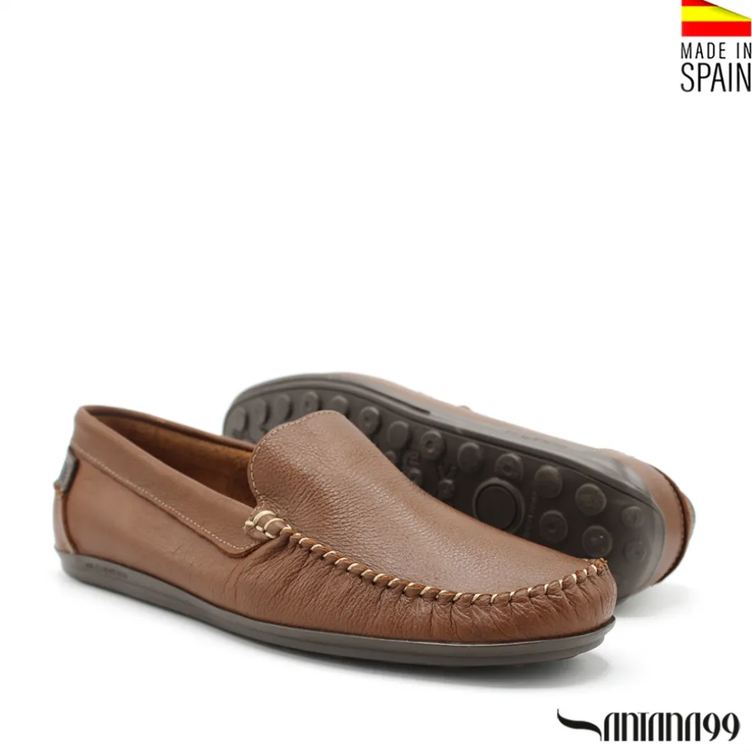 Zapato mocasín kiowa marrón