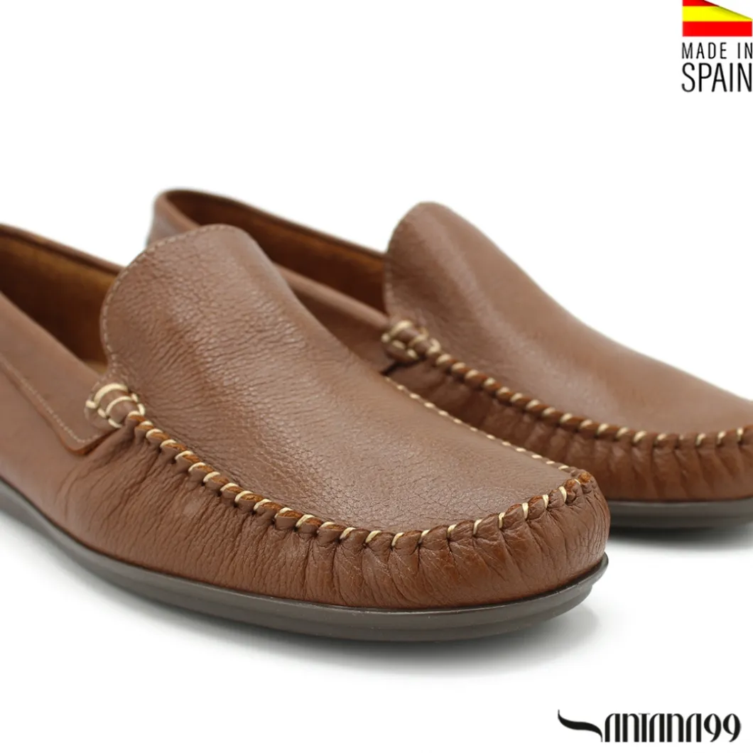 Zapato mocasín kiowa marrón