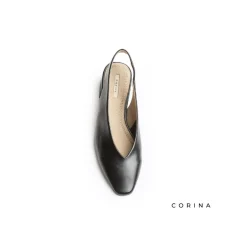Zapato negro punta clásico​