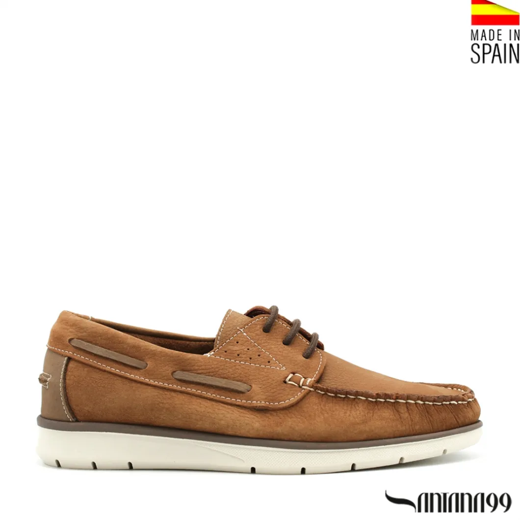 Zapato náutico 4135 cuero