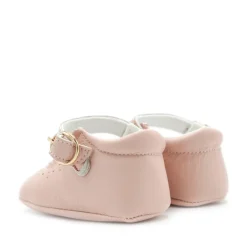 Zapato rosa bebe sin suela