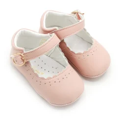 Zapato rosa bebe sin suela