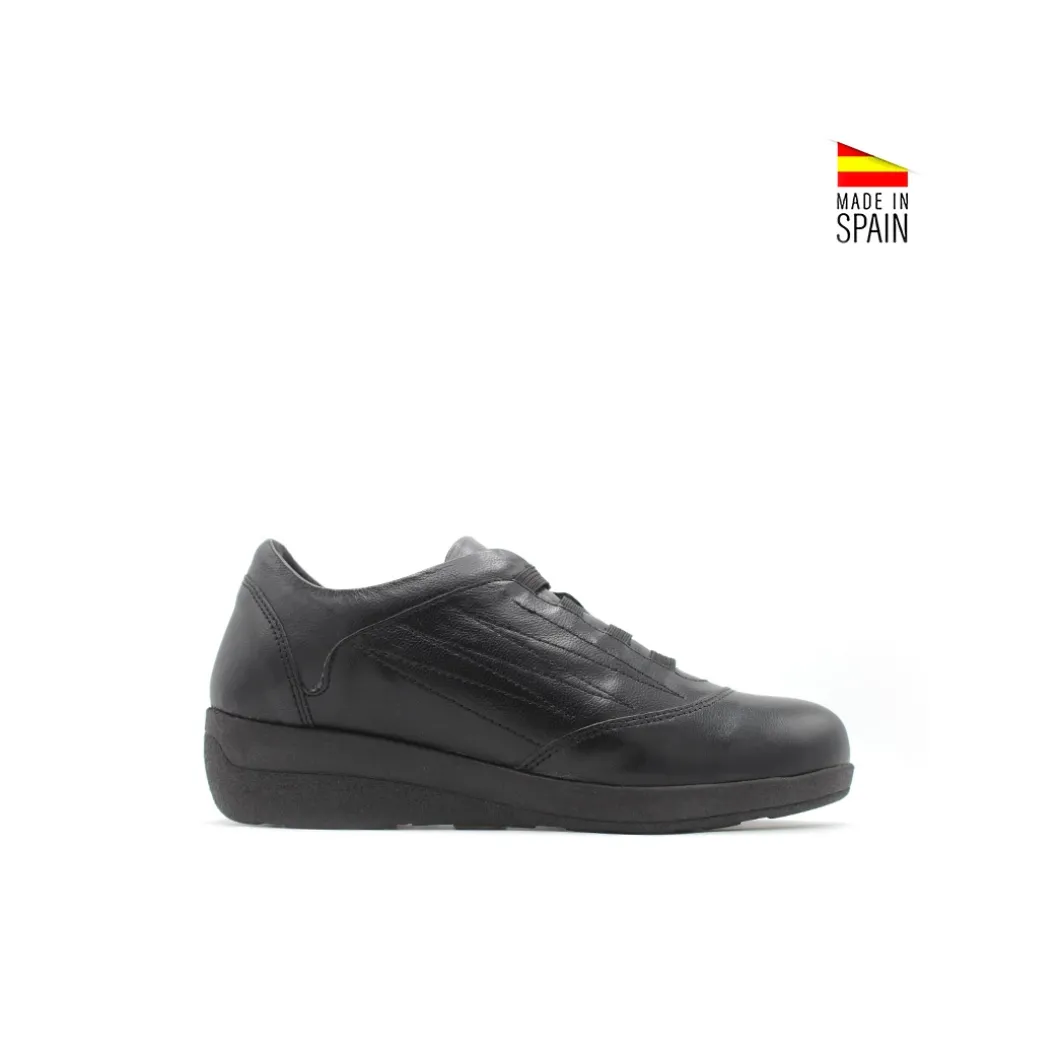 Zapato señora cuña elástico