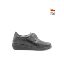 Zapato señora cuña velcro