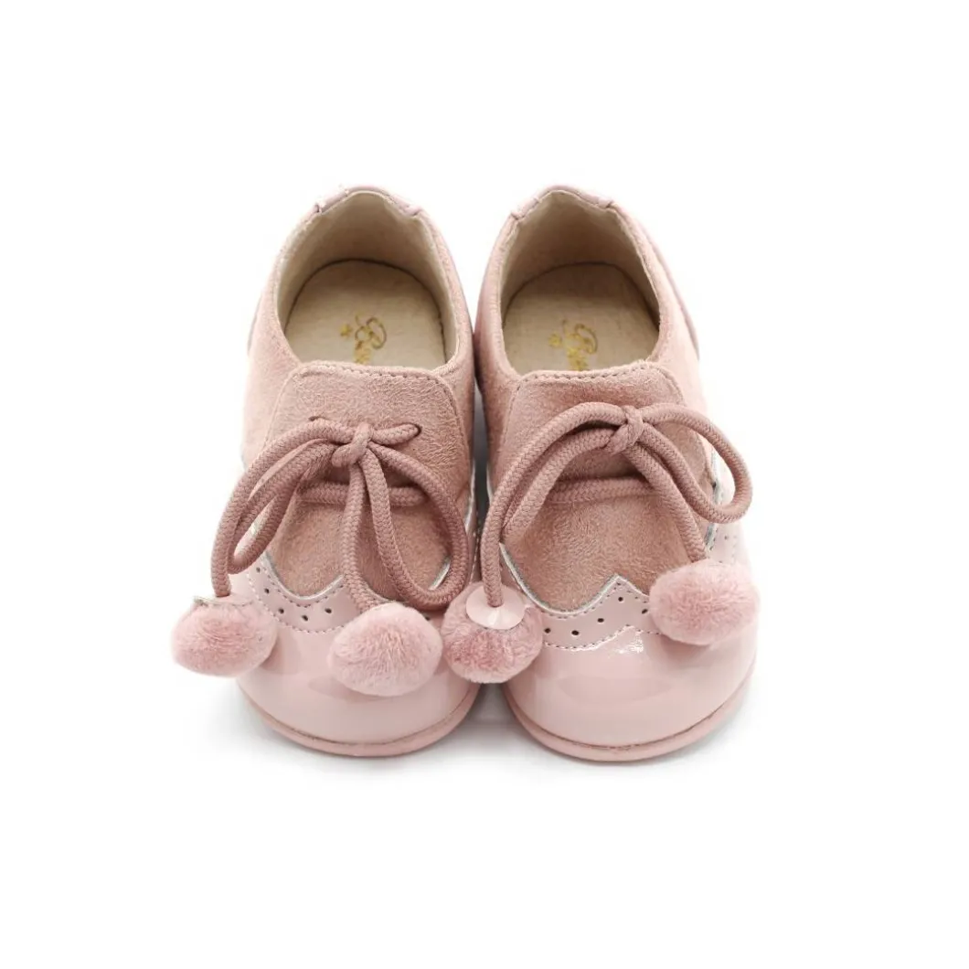 Zapato tassel charol rosa