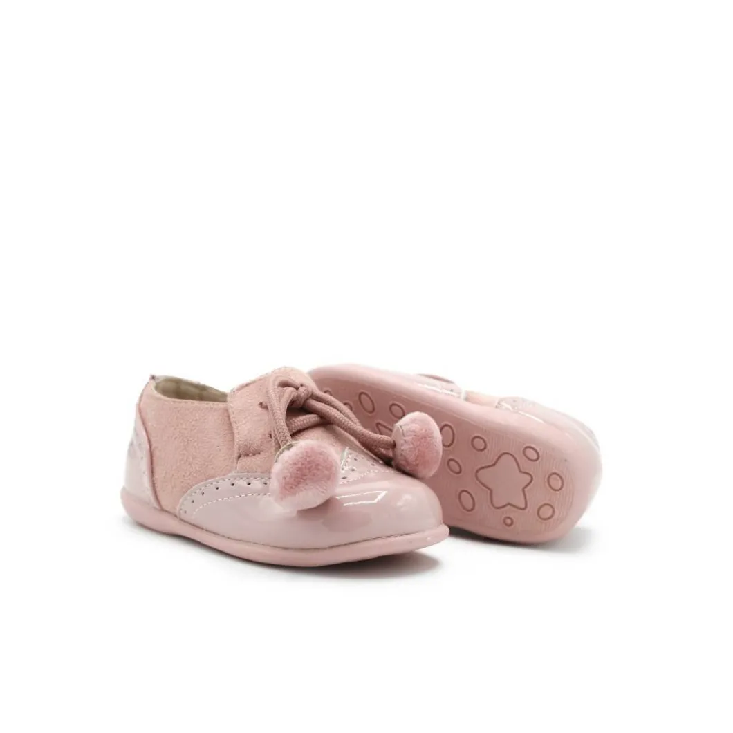 Zapato tassel charol rosa