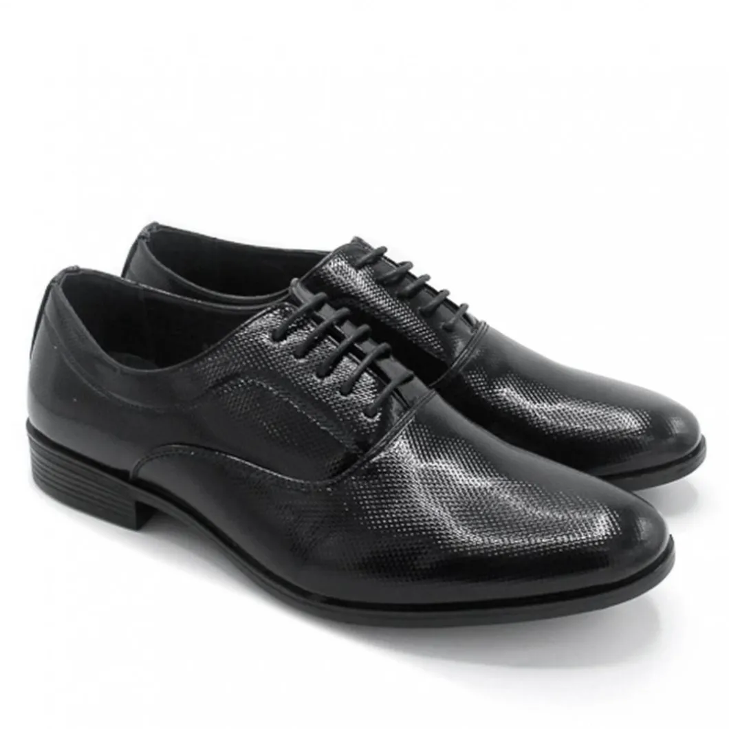 Zapato vestir charol negro
