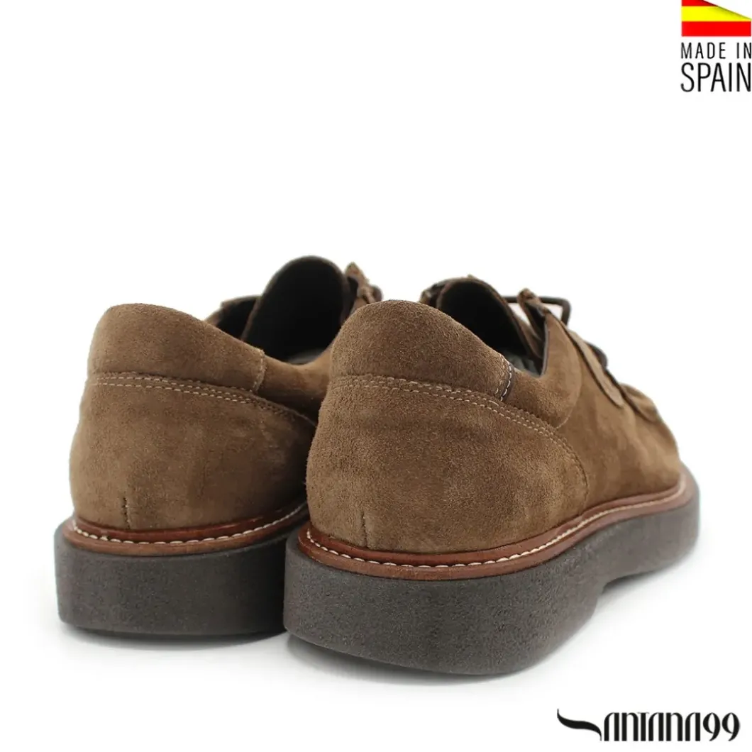 Zapato wallabee taupe
