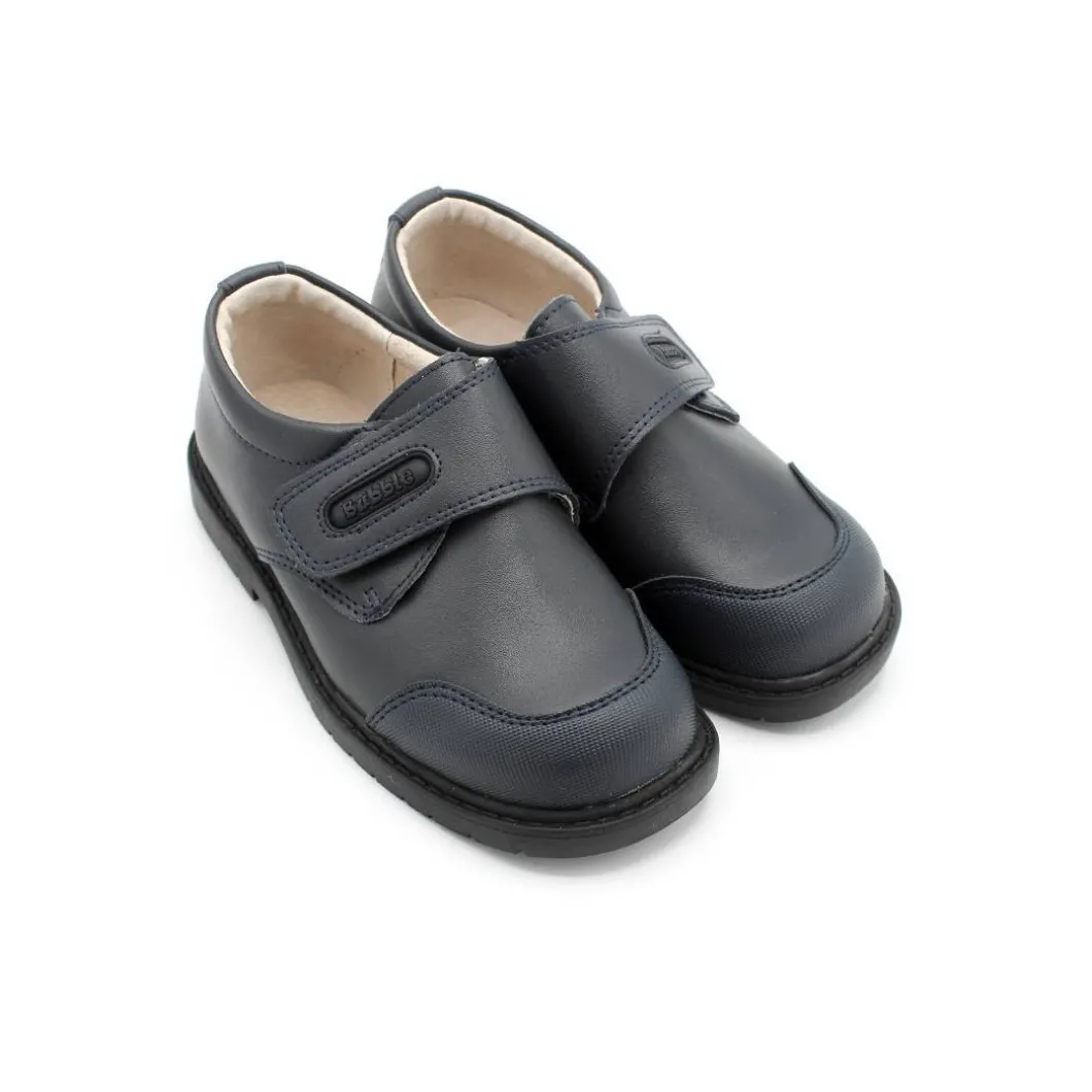 Zapatos escolares niño A2091 azul