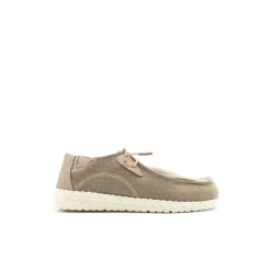 Zapatos wallabee niño taupe