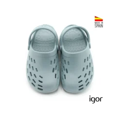 Zuecos cocodrilo Igor Azul